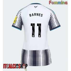 Newcastle United Harvey Barnes #11 Prima Maglia Femmina 2026-27 Manica Corta